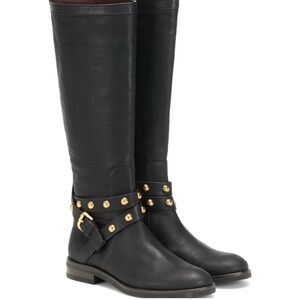 *LUXURY DESIGNER*  CHLOE   SEE BY CHLOE JANIS STUDDED LEATHER BOOTS.NEW. NO BOX